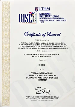 Sijil Gold RISE 2022